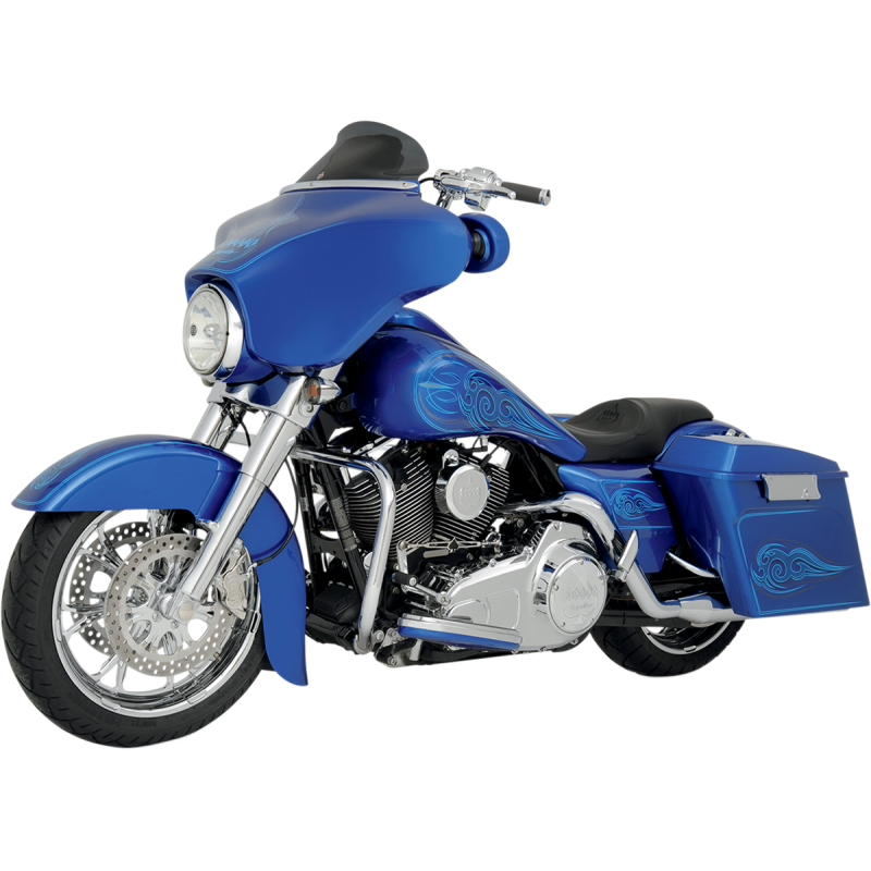 Flare Windshield 6.5" Dark Smoke