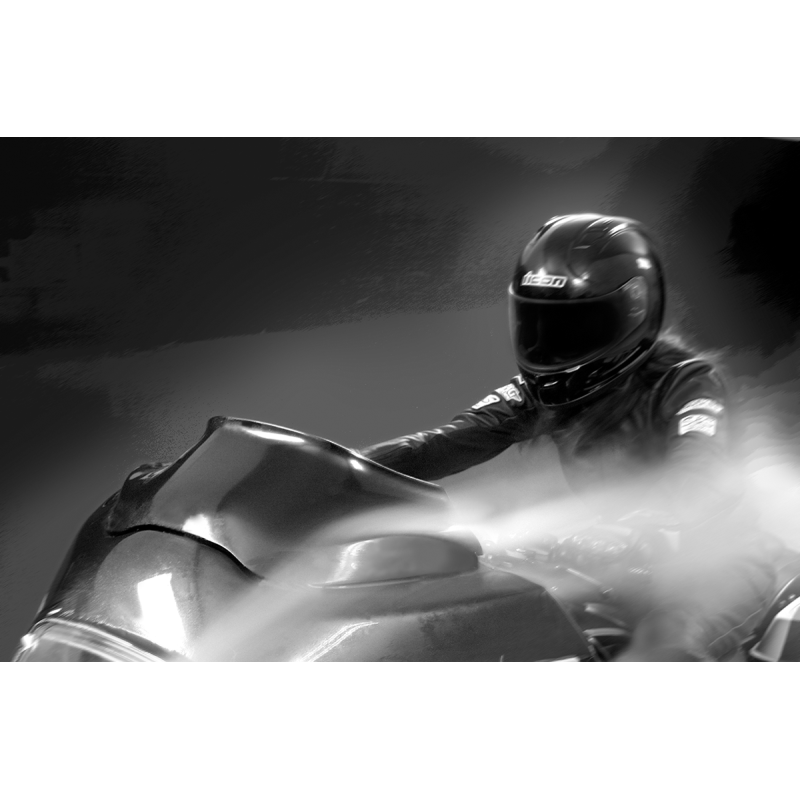 Flare Windshield 6.5" Dark Smoke