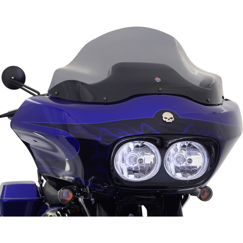 Sport Flare Windshield - 12" dark smoke