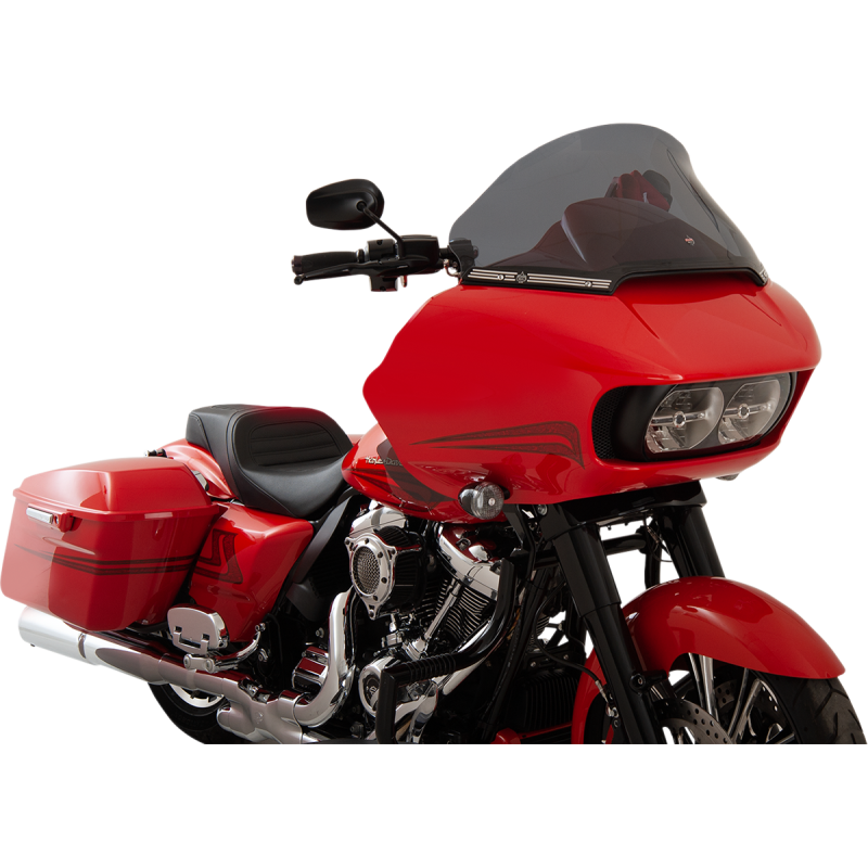 Klock Werks Flare Windshield - 12" Dark Smoke