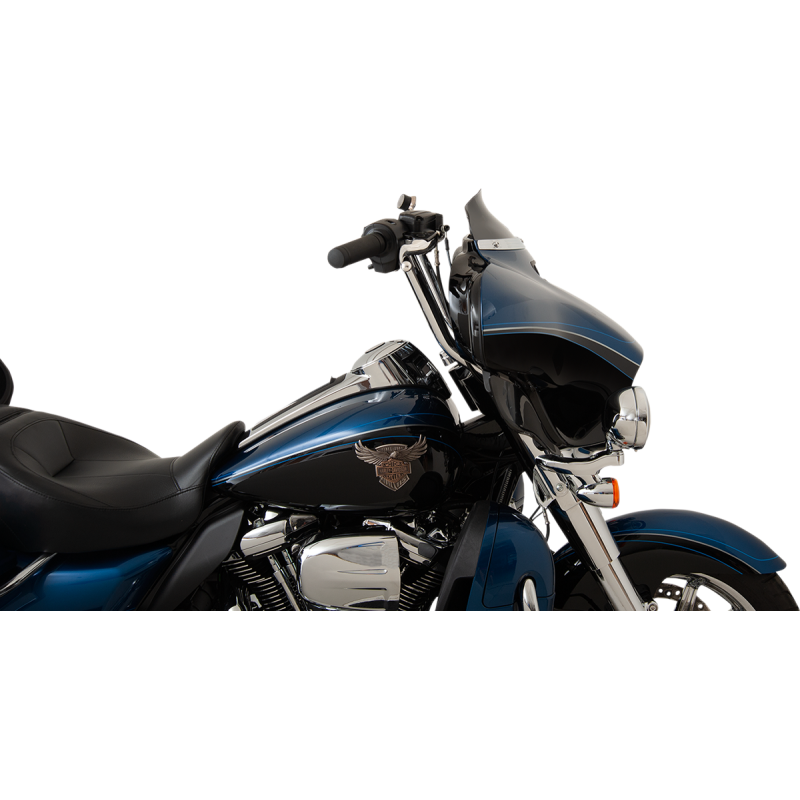 Klock Werks 2014+ FLH Flare Windshield - 4" Black