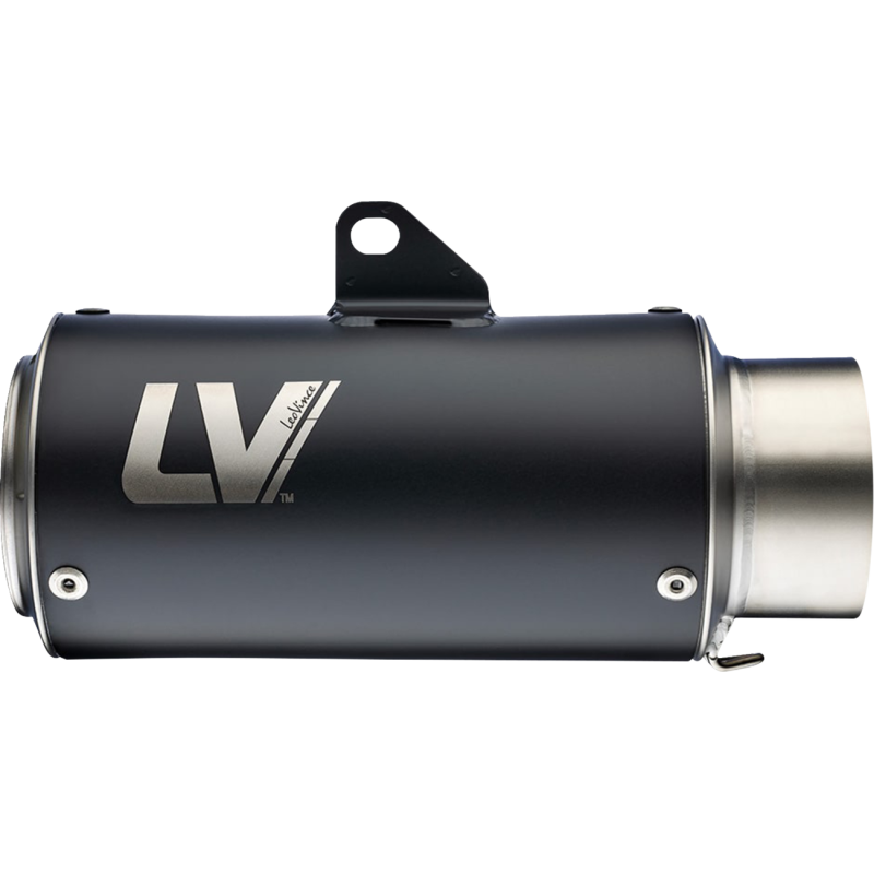 LeoVince LV Corsa Slip-On Muffler - Black Stainless Steel