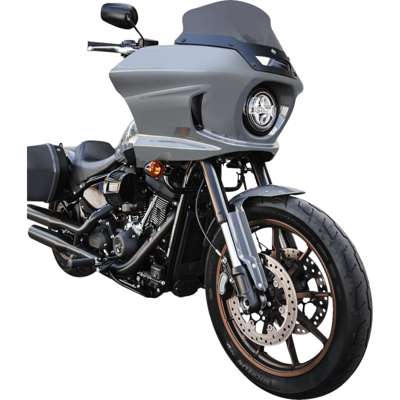 Flare Windshield 6" Dark Smoke