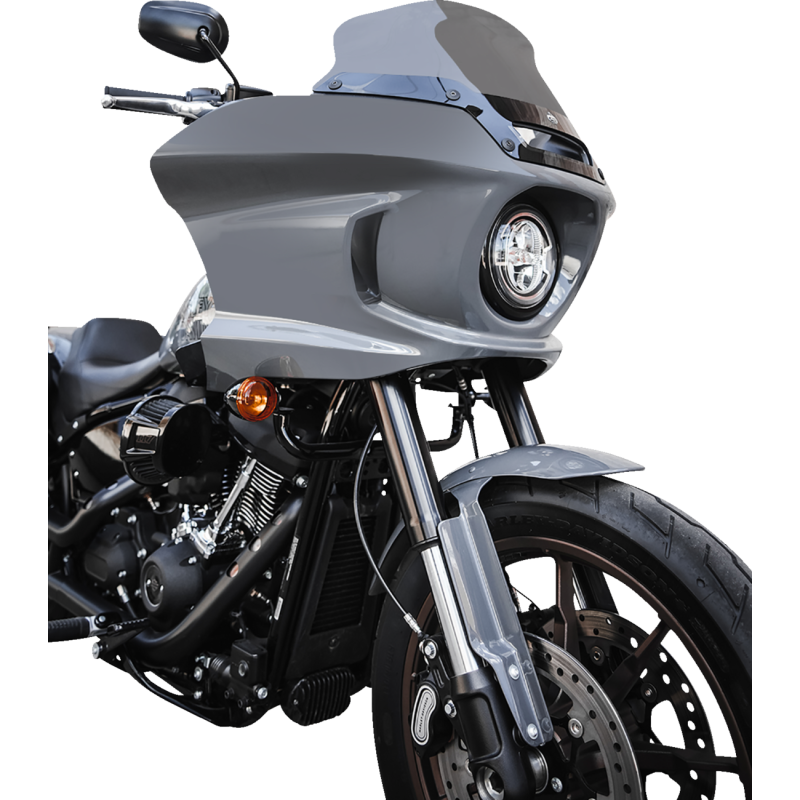 Flare Windshield 6" Dark Smoke