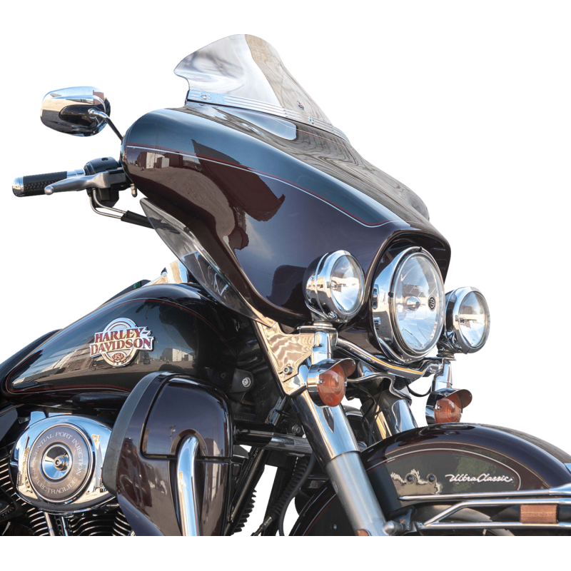 Klock Werks Flare Windshield - 6.5" Clear