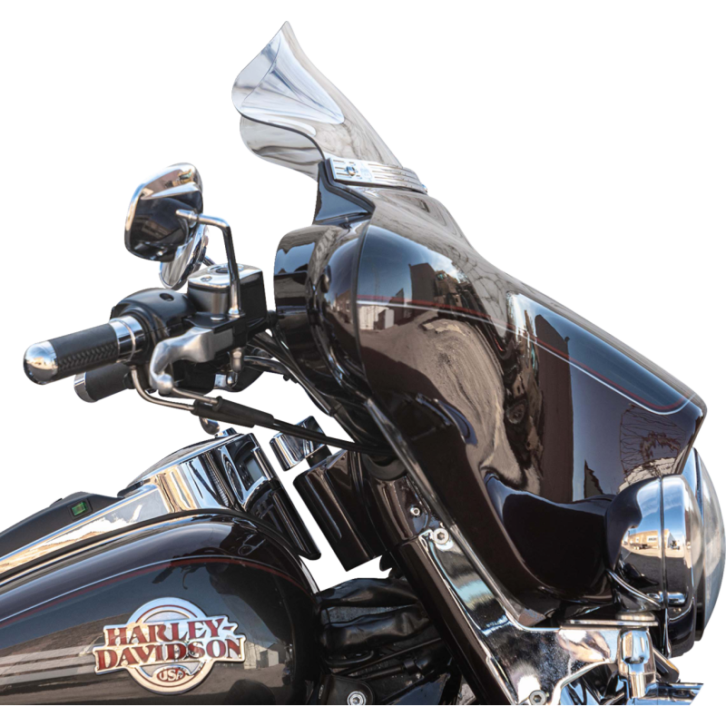 Klock Werks Flare Windshield - 6.5" Clear