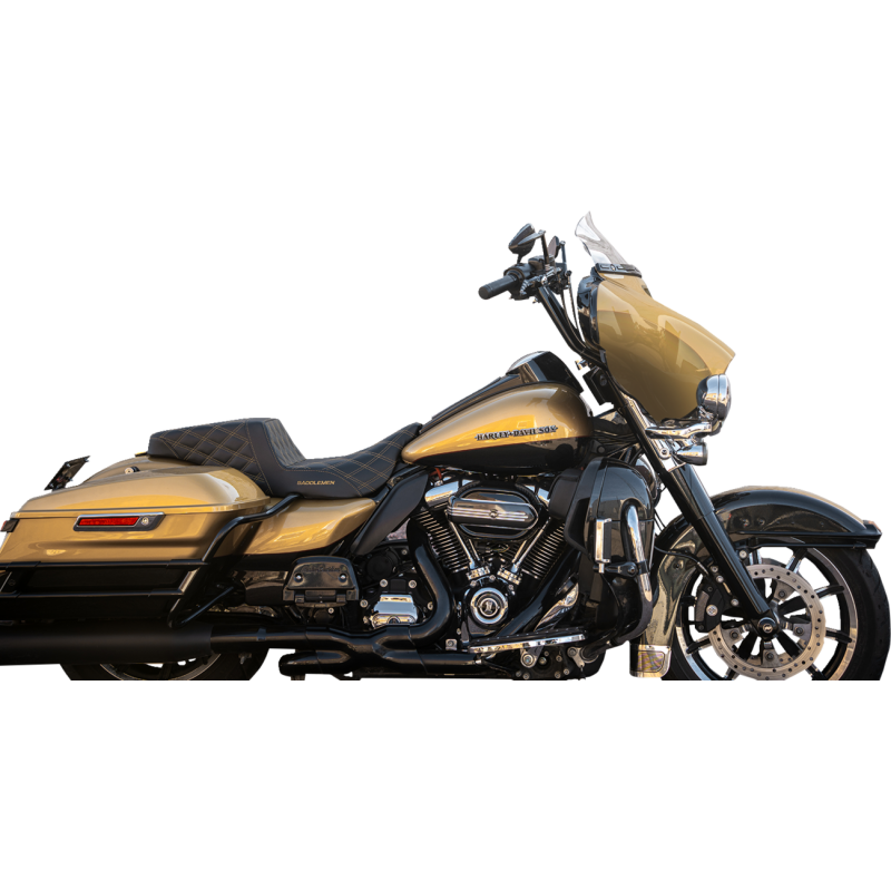 Klock Werks Flare Windshield - 6.5" Clear