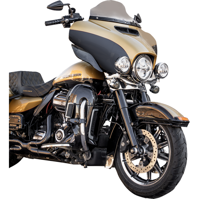 Klock Werks Flare Windshield - 6.5" Clear