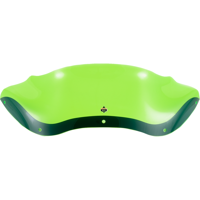 Ice Kolor Flare Windshield 8" Green