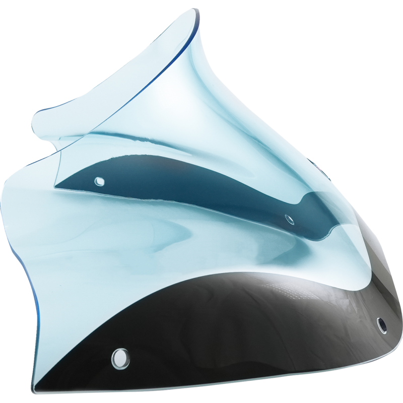 Ice Kolor Flare Windshield - 8" blue ice