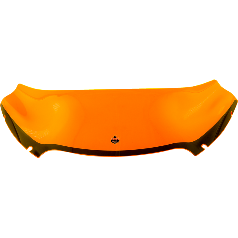 Ice Kolor Flare Windshield 6" Orange