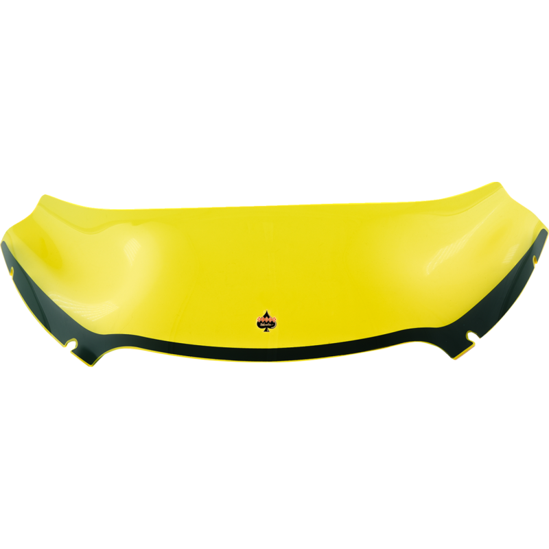 Ice Kolor Flare Windshield 6" Yellow