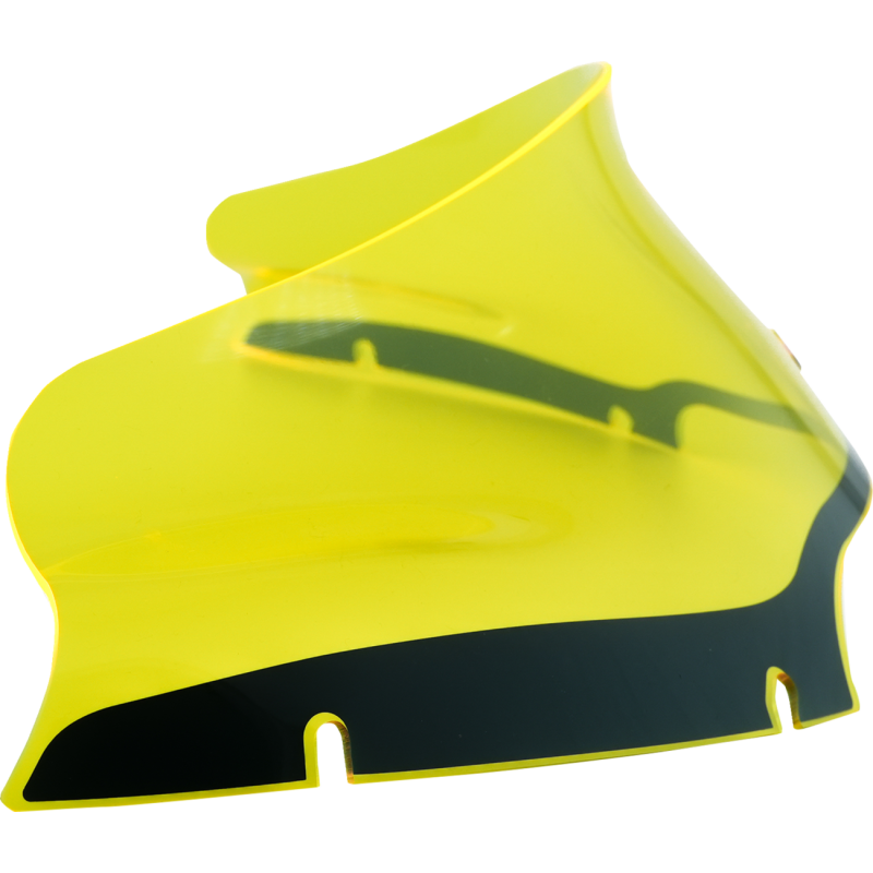 Ice Kolor Flare Windshield - 6" yellow ice