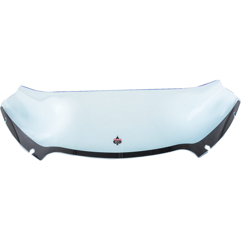 Ice Kolor Flare Windshield - 6" blue ice