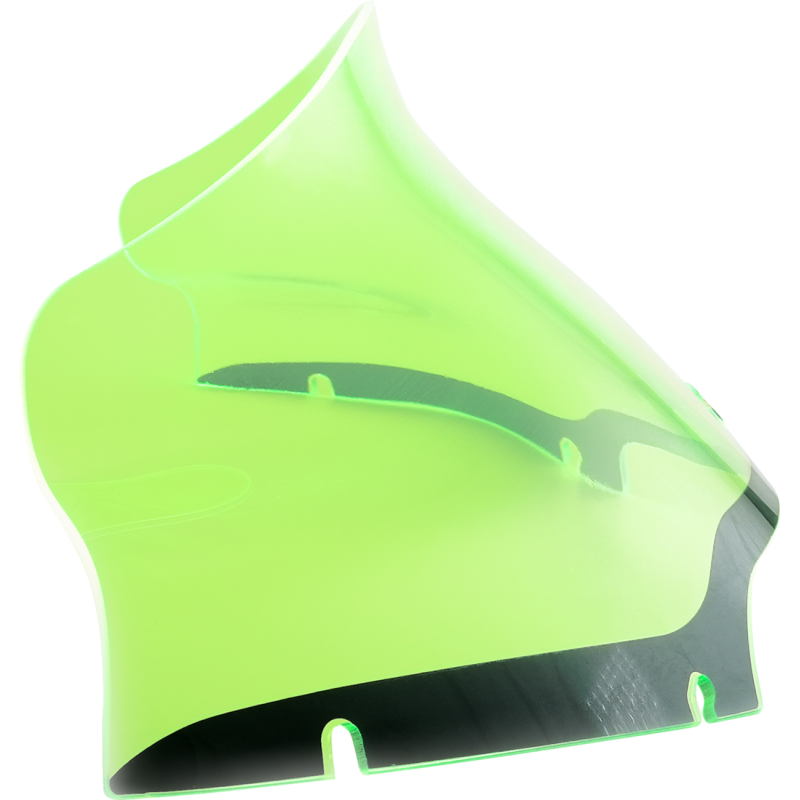 Ice Kolor Flare Windshield - 9" green ice