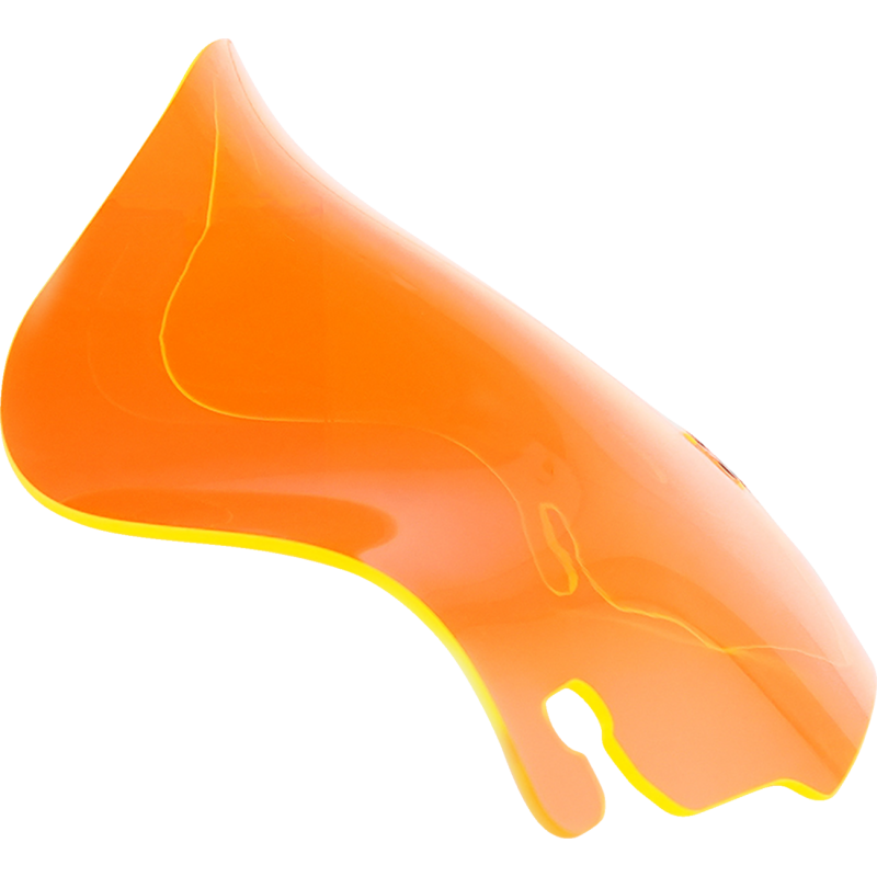 Ice Kolor Flare Windshield 6.5" Orange