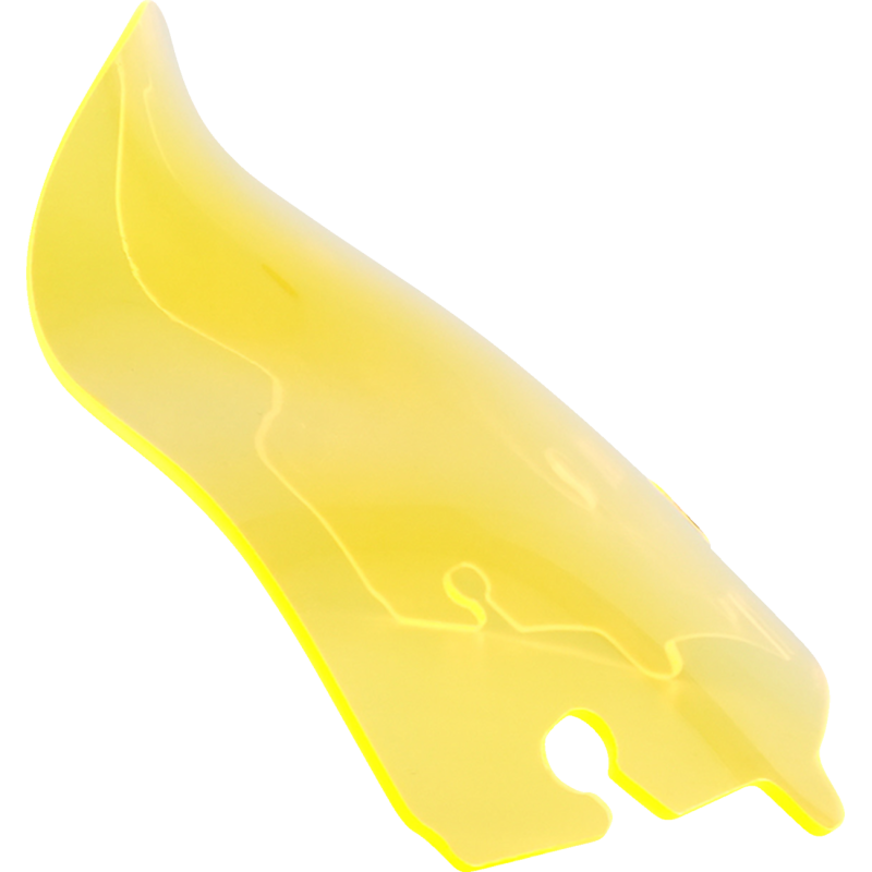 Ice Kolor Flare Windshield 6.5" Yellow