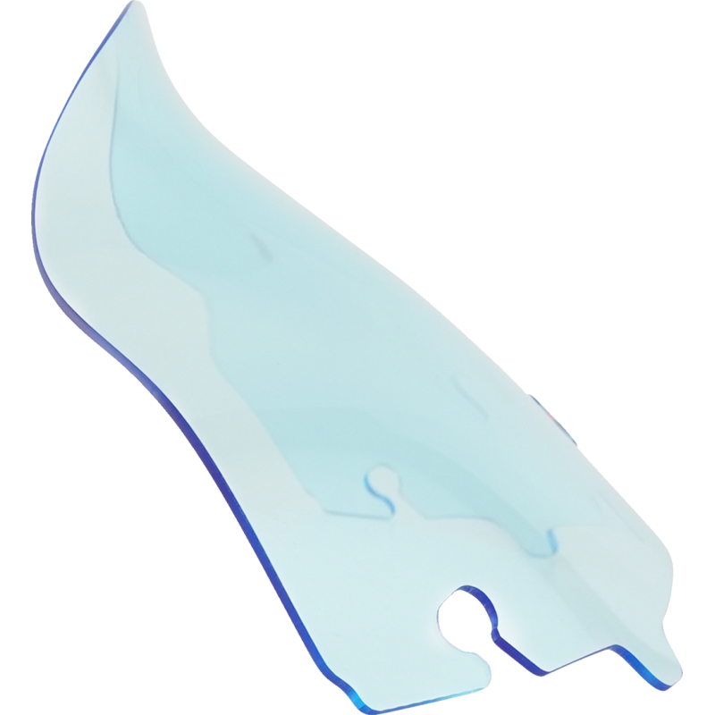 Ice Kolor Flare Windshield 6.5" Blue