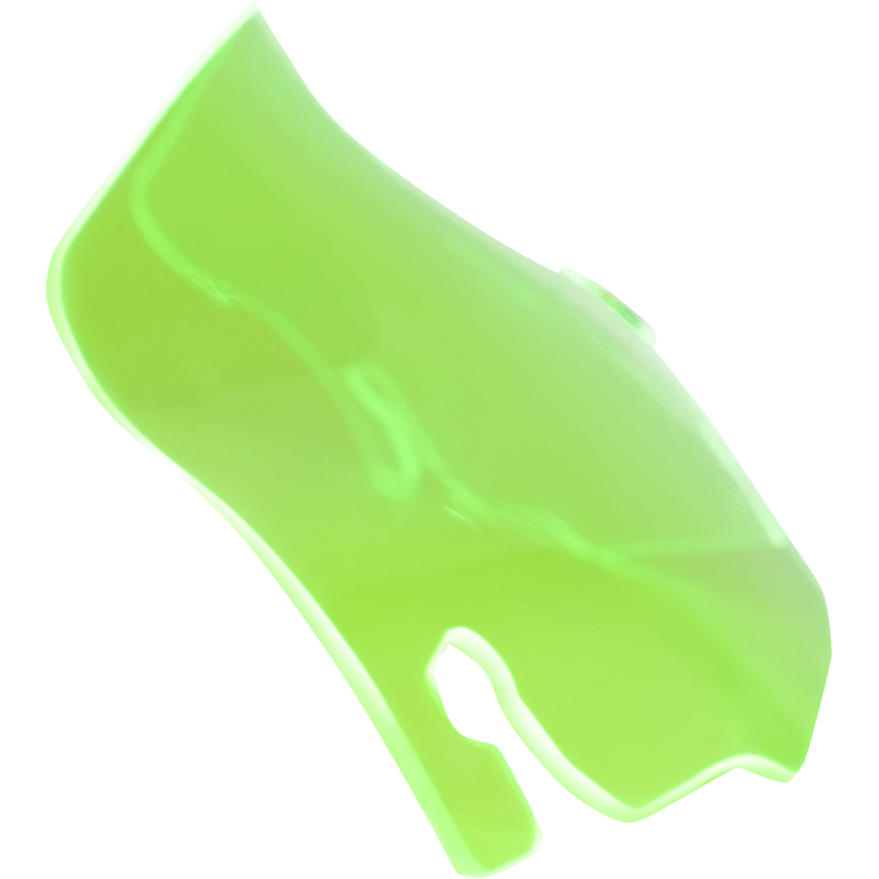 Ice Kolor Flare Windshield 3.5" Green