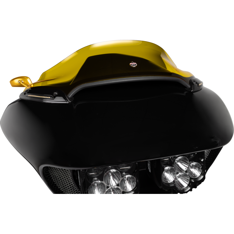 Kolor Flare Windshield - 6" yellow