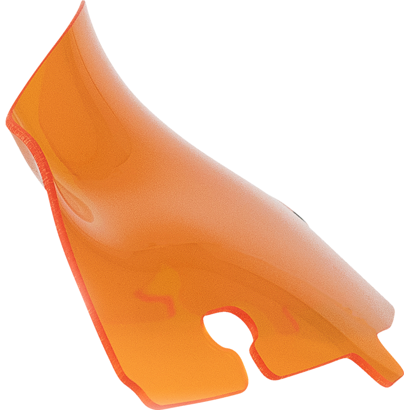 Kolor Flare Windshield 4" Orange