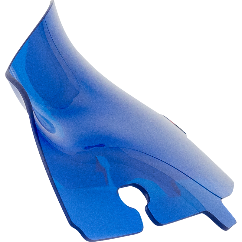 Kolor Flare Windshield 4" Blue