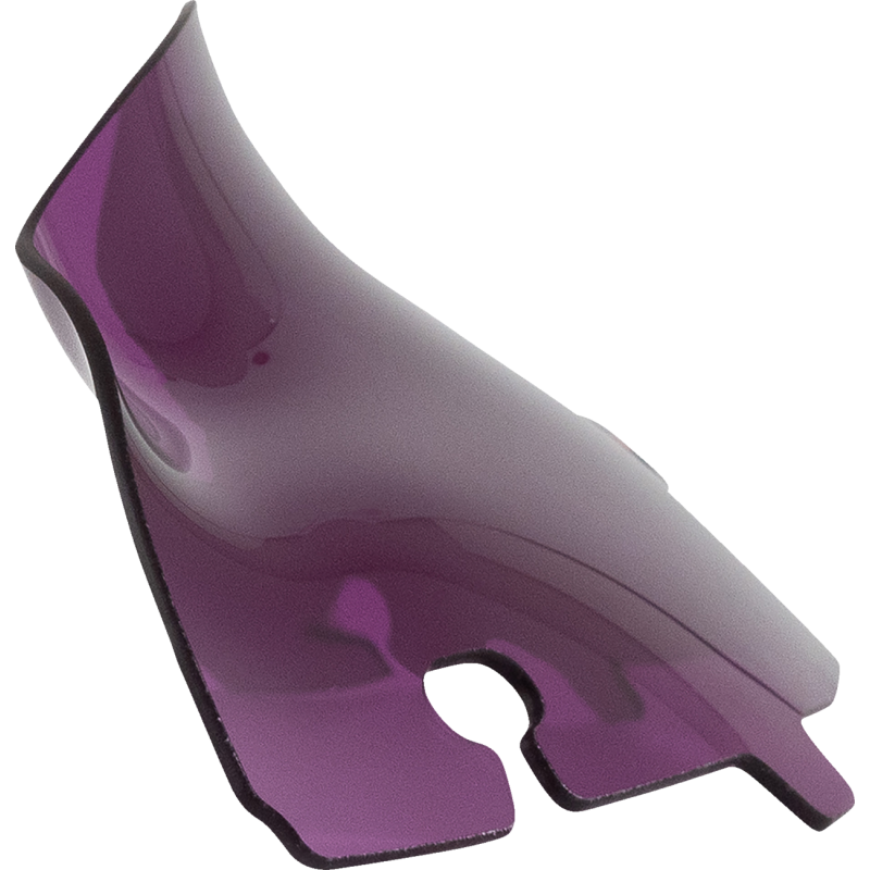 Kolor Flare Windshield 4" Purple