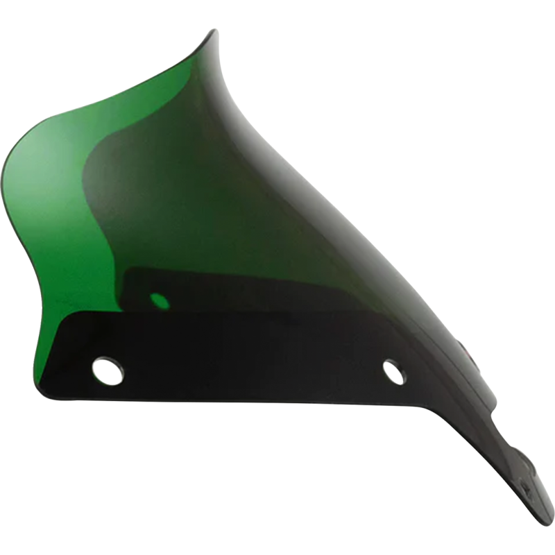 Klock Werks Kolor Flare Windshield, 6" Green