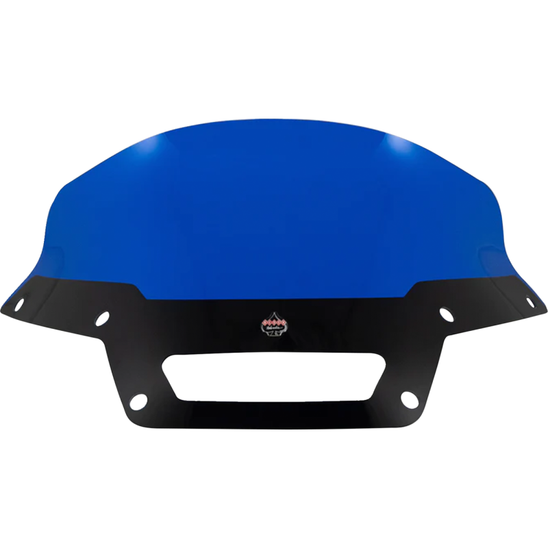Klock Werks Kolor Flare Windshield, 6" Blue