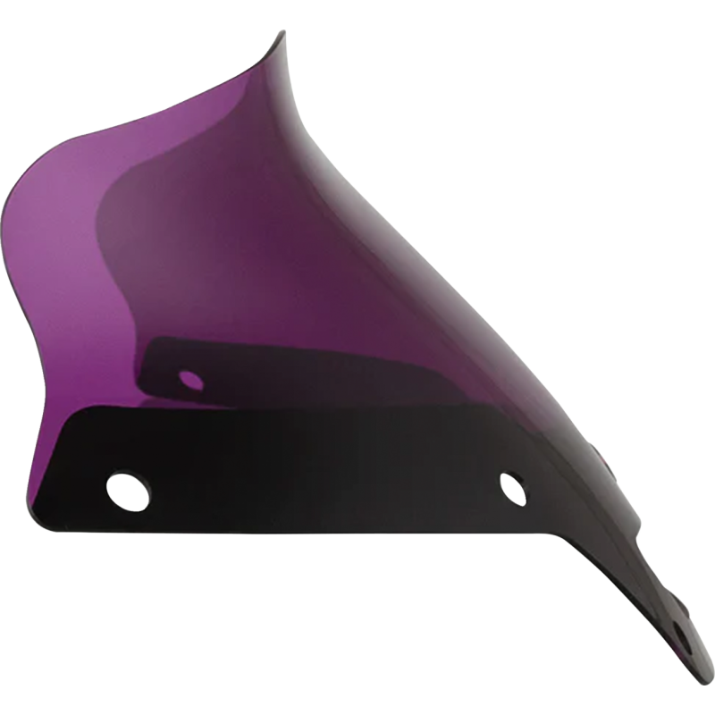 Klock Werks Kolor Flare Windshield, 6" Purple