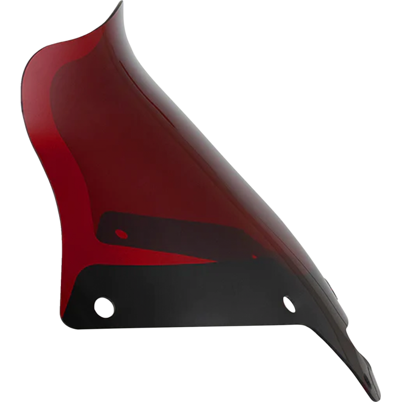 Klock Werks Kolor Flare Windshield, 8" Red