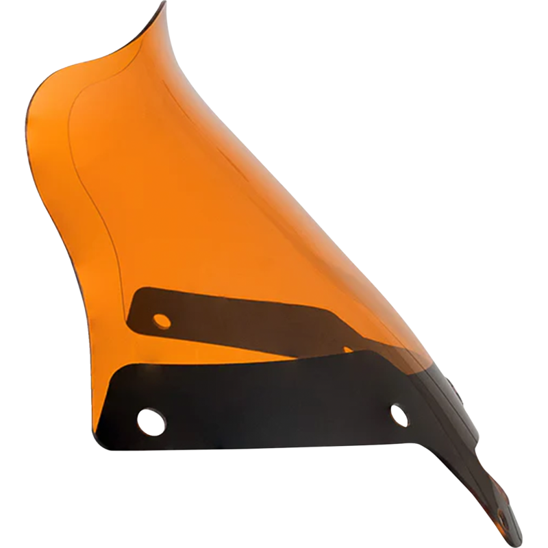 Klock Werks Kolor Flare Windshield, 8" Orange