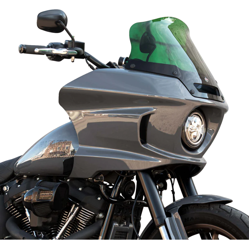 Klock Werks Kolor Flare Windshield, 8" Green