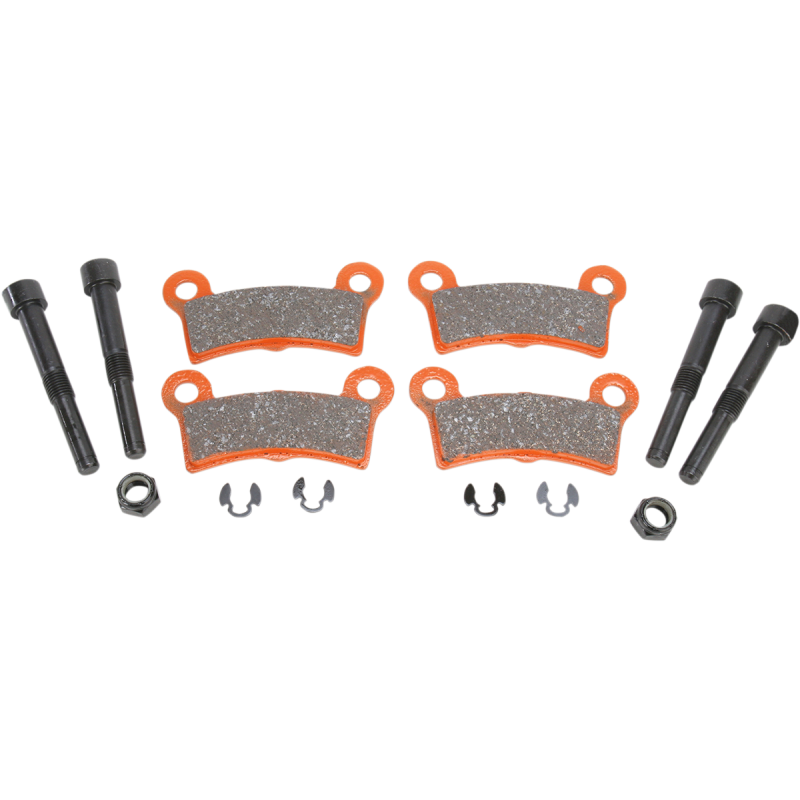 Front Semi-Sintered V-Pads for Tank Sports Courier 150 (150cc) 08