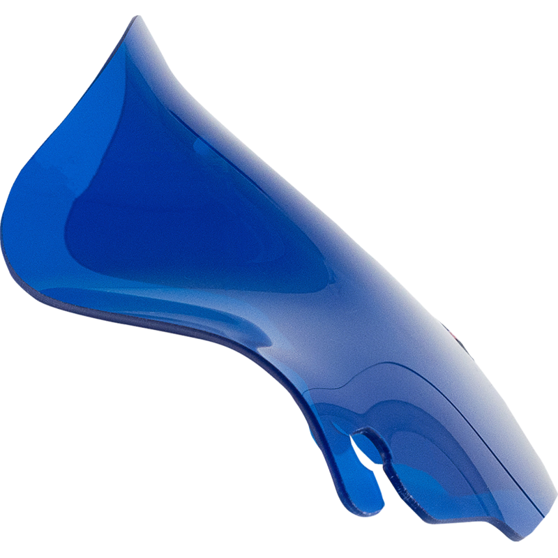 Kolor Sport Flare™ Windshield 6.5" Blue