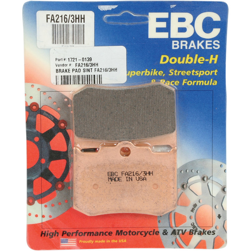 EBC Motorcycle Brake Pads and Shoes