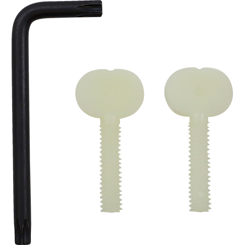 Black Smoke 15" Replacement Windshield Plastic