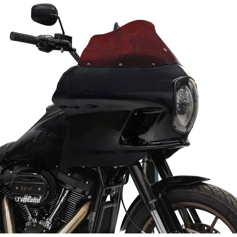 9" Kolor Flare® Windshield - Red