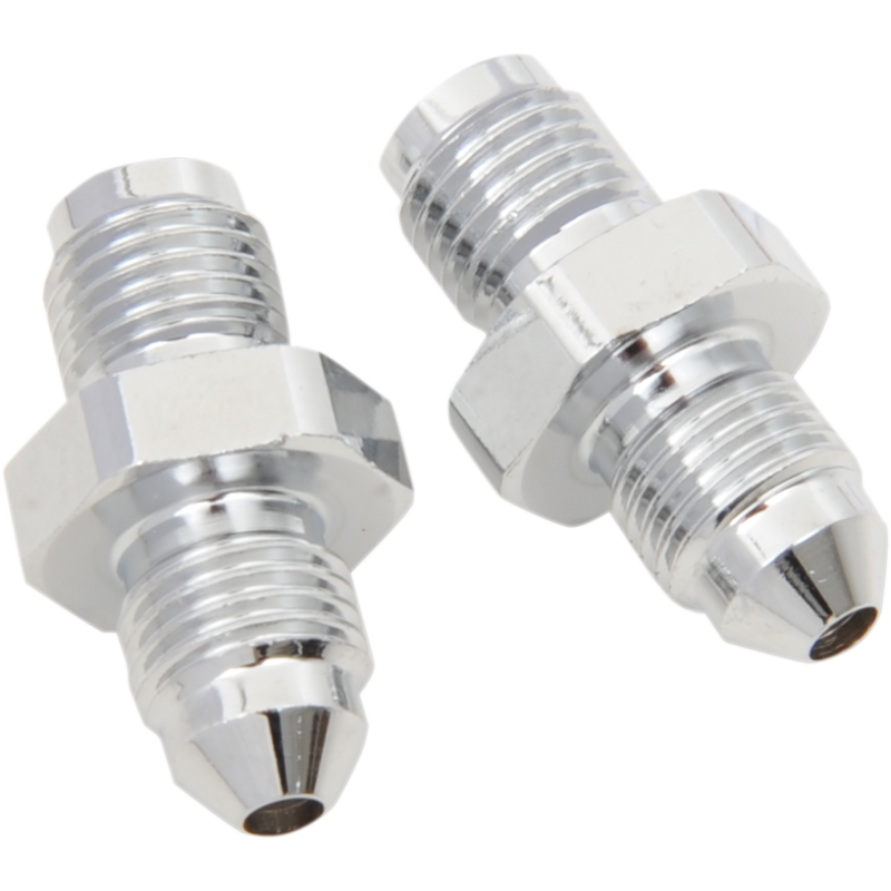 Russell 3/8"-24 Inverted Flare, #3 Male, Straight Fitting (pr.)