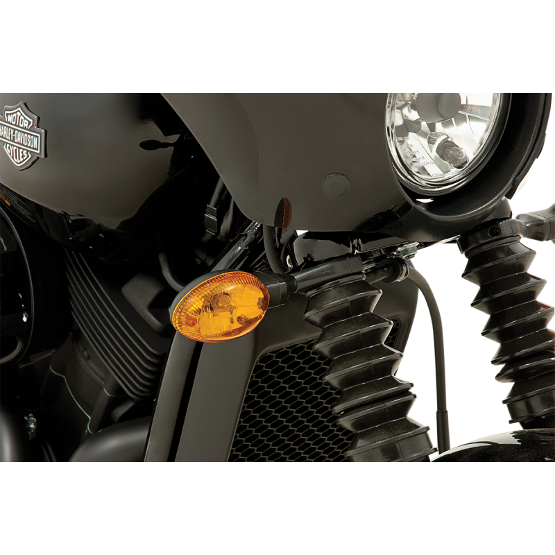 Turn Signal Relocation Kit - Chrome