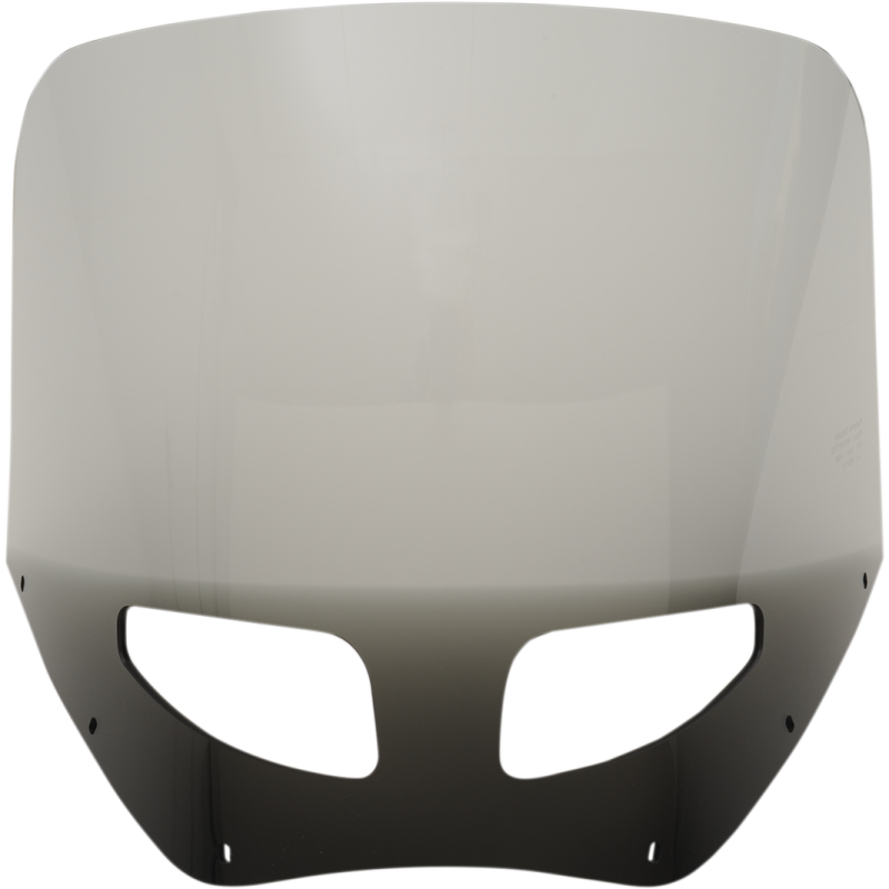 13" Black smoke Vented Windshield