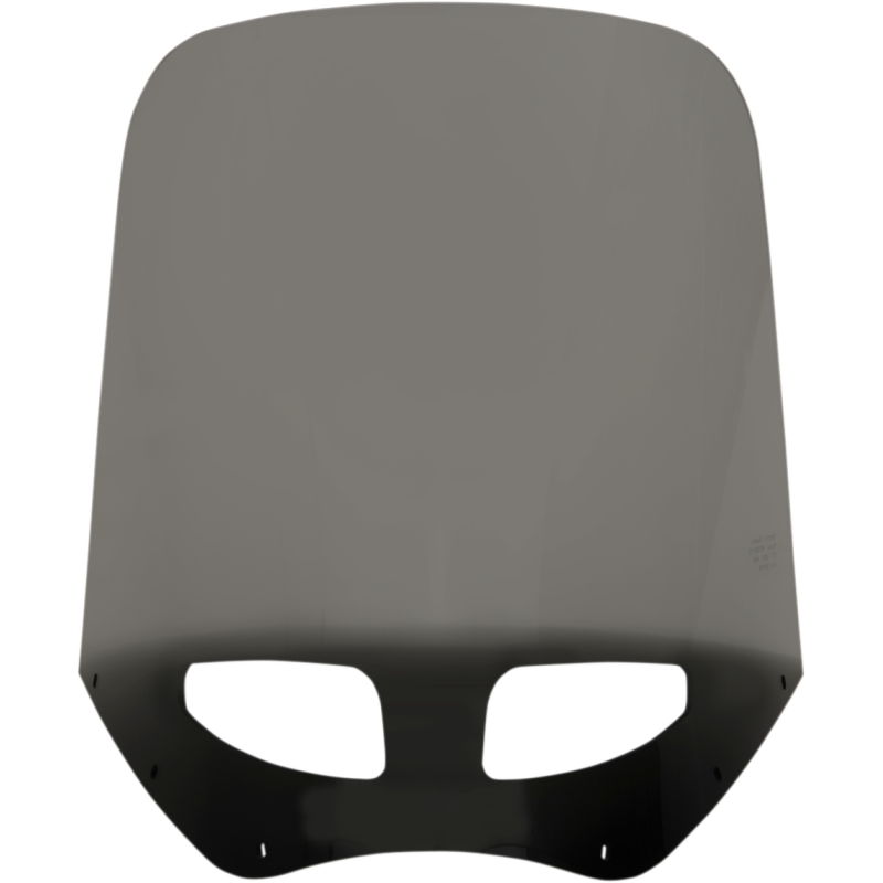 17" Black smoke Vented Windshield