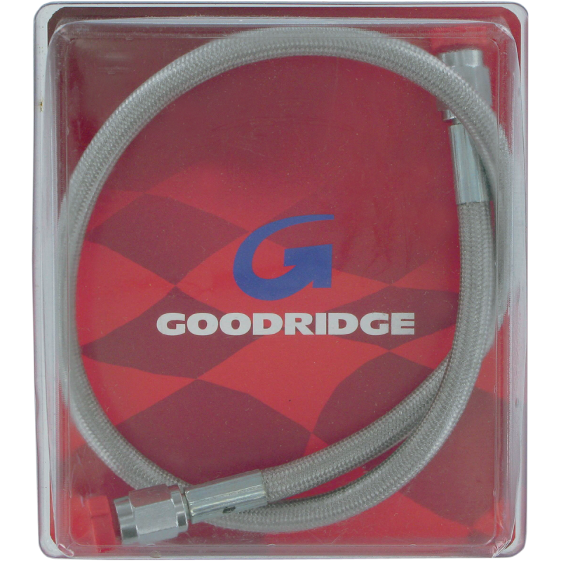 Chrome Brake Line 19"