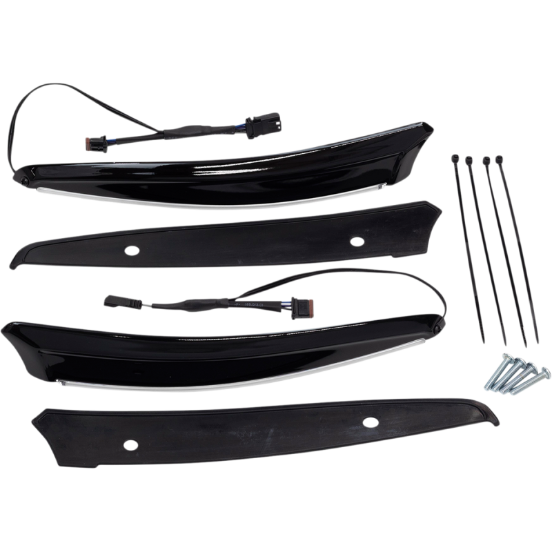 Horizon LED Windshield Trim Black