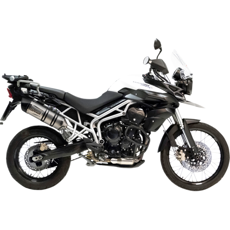 LV ONE EVO Stainless steel Slip-On for TRIUMPH Tiger 800
