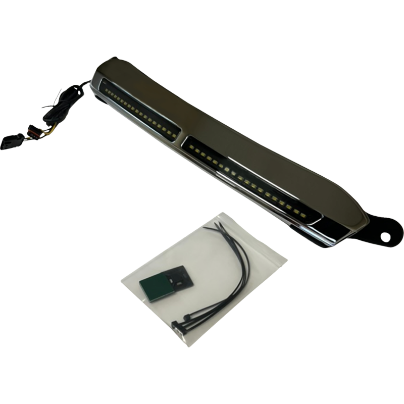 Chrome DRL Center Windshield Trim