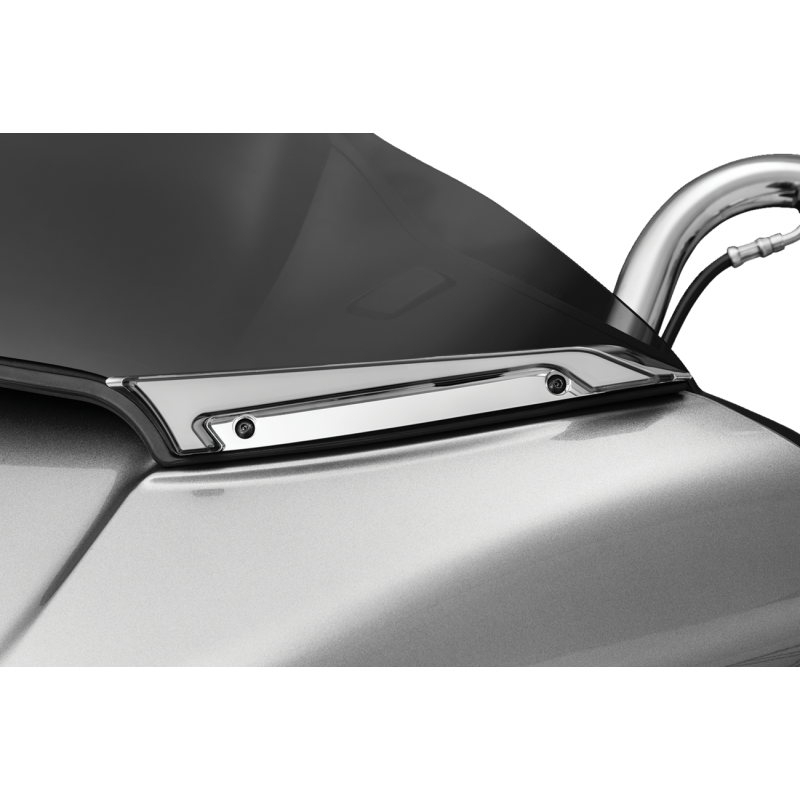 Chrome Tracer Windshield Trim LED Lights