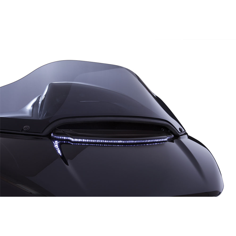 LED Fairing Vent Trim - Vent trim, black