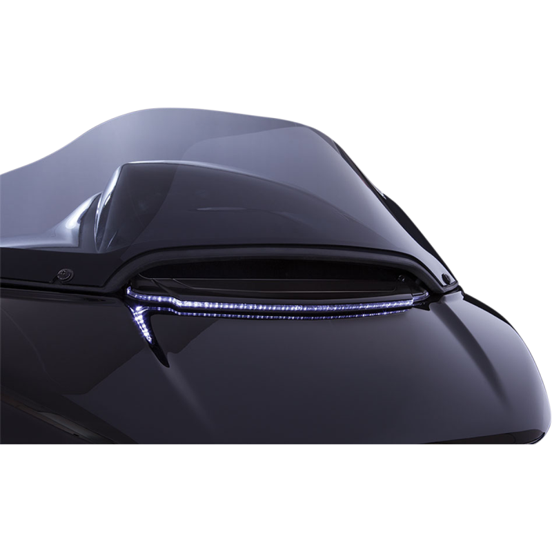 LED Fairing Vent Trim - Vent trim, black