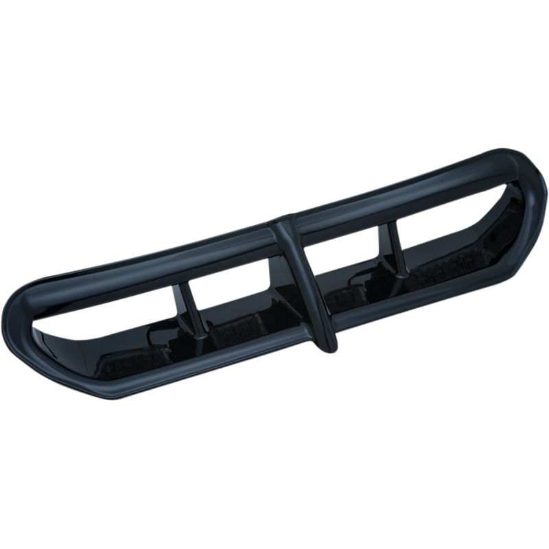 LED Fairing Vent Accents Satin Black